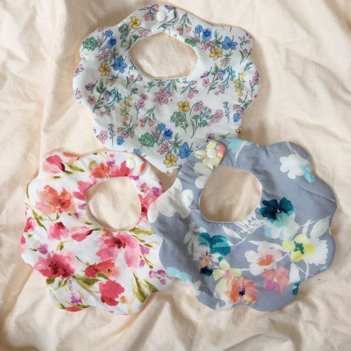 華やかもくもくスタイ 3枚セット