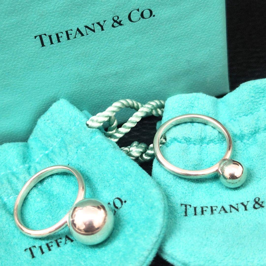 (C021010)ティファニー　ハードウェア　ボールリング 925 セット
