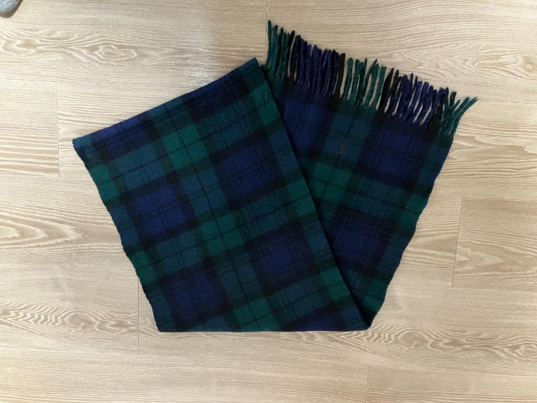 ラルフローレン　カシミヤ100％マフラー（イタリア製）