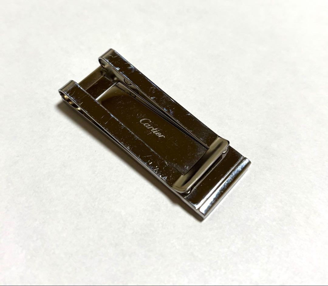 【美品】Cartier カルティエ　マネークリップ