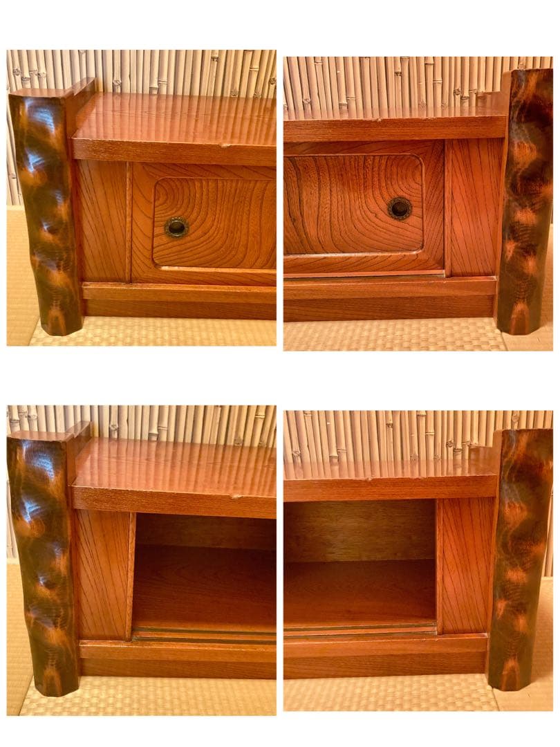 和風 和室 床の間 置き床 茶道具 コンパクト置床 昭和レトロ 車内和室化