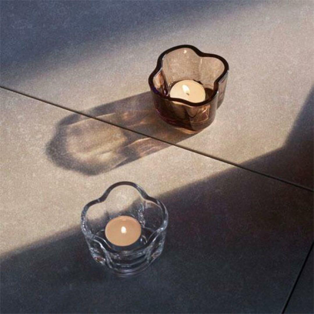 新品イッタラキャンドルホルダー アルヴァアアルト ヴァルケアリネン