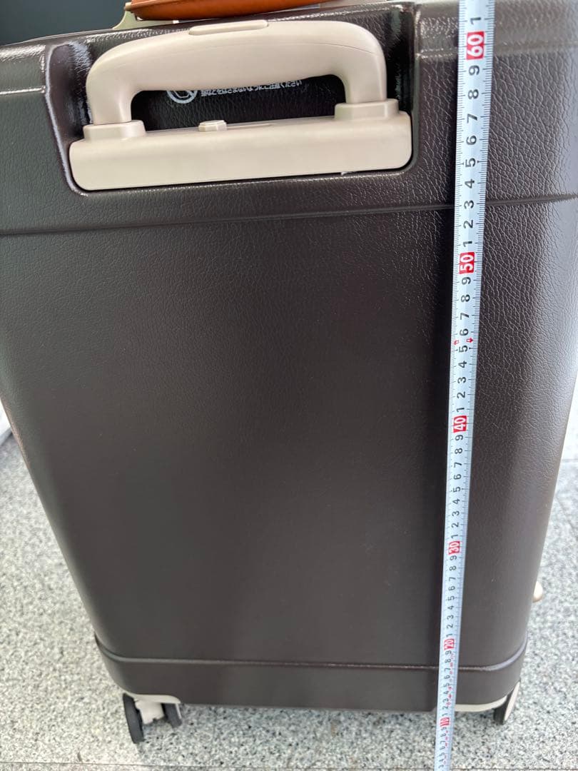 Hante 高級キャリーケース ブラウン