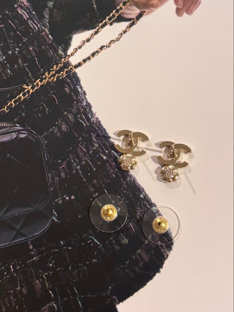 シャネル　ピアス　美品