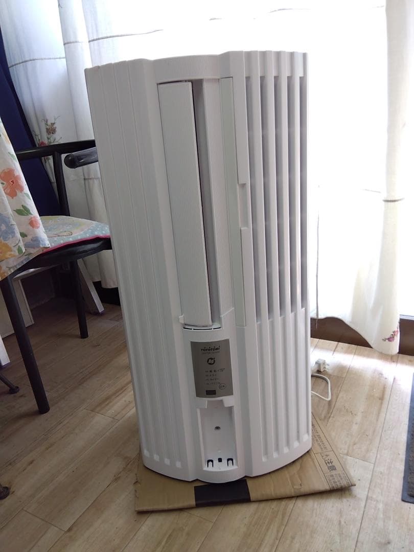 値下げしました１６０５★トヨトミ窓用エアコン、クリーニング済、２０２１年製