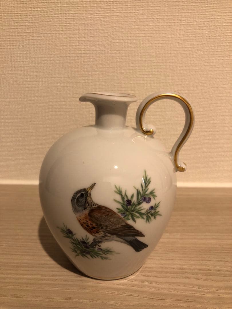 マイセン　花瓶（陶器　一輪挿し）