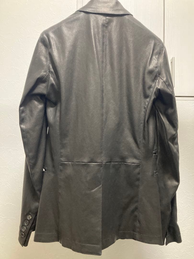 NEIL BARRETT レザー ジャケット xxs ニールバレット 黒