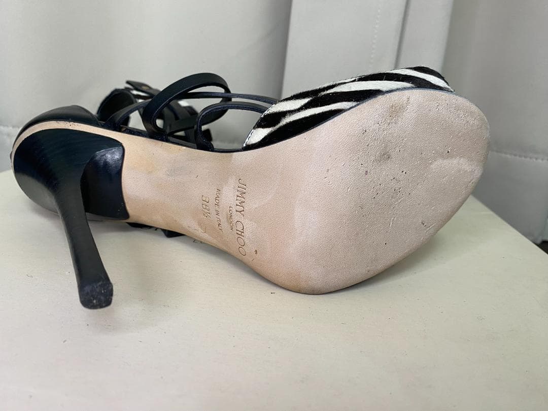 JIMMY CHOO ゼブラ ハイヒール パンプス レディース