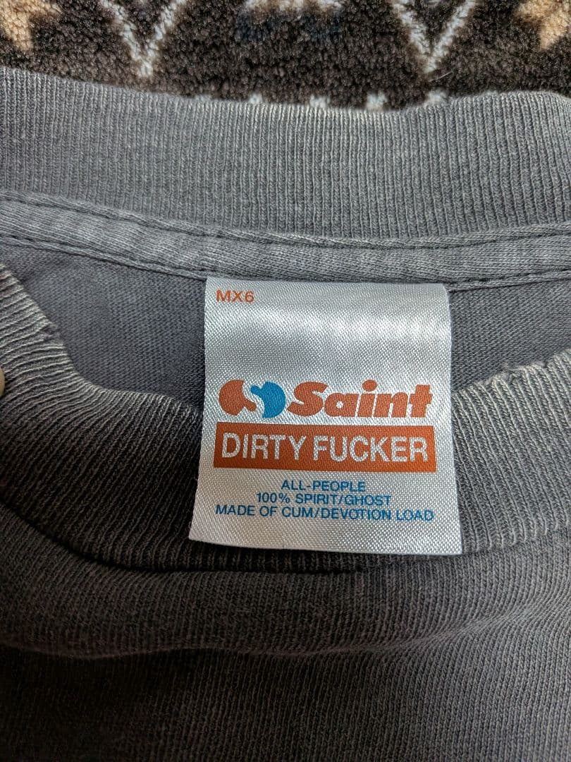 SS25セントマイケルLOVEハートTシャツMサイズ