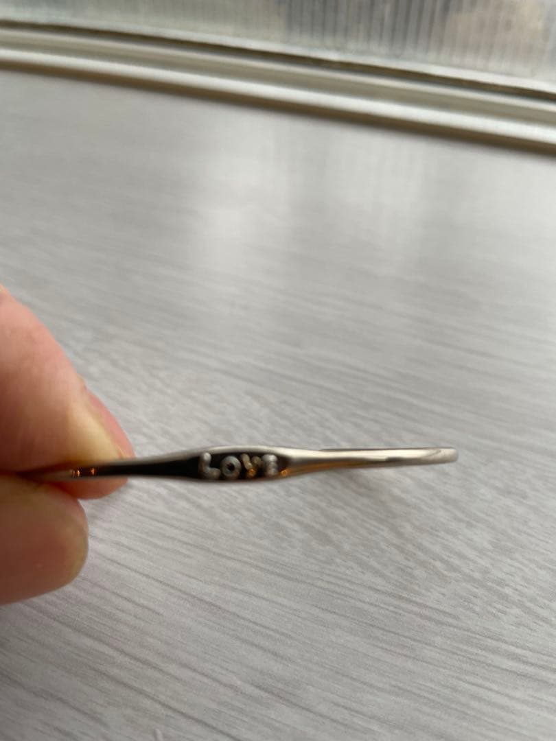 porter classic シルバーバングル　LOVE 中古