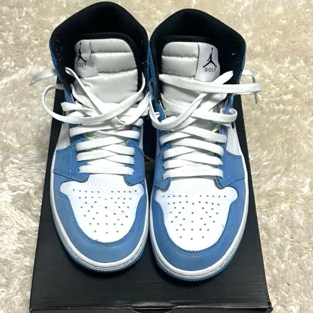 Nike Air Jordan 1 High Golf ブルー 27cm