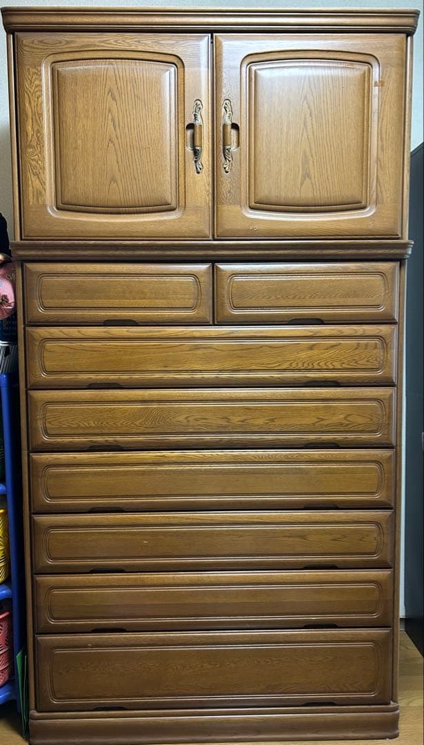 【引取希望】タンス　和ダンス クローゼット 木製タンス　和装収納