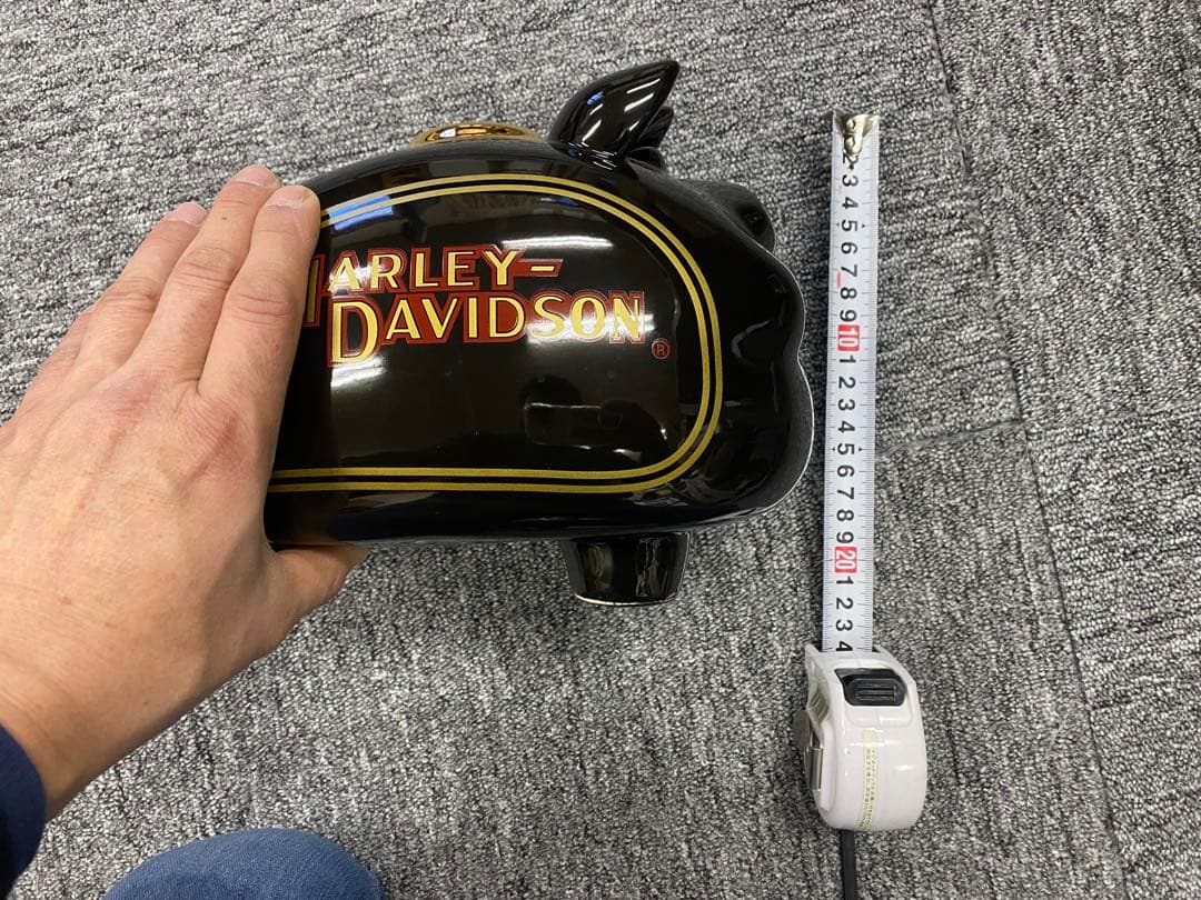 HARLEY-DAVIDSON ハーレーダビッドソン　豚型貯金箱