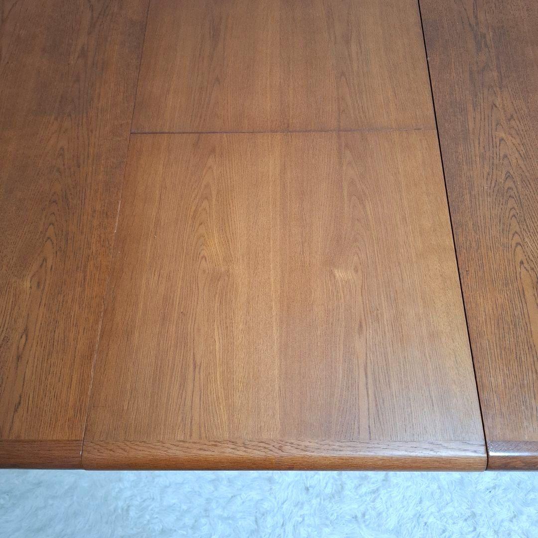 【状態良好】カリモク 伸縮 ダイニングテーブル エクステンションテーブル