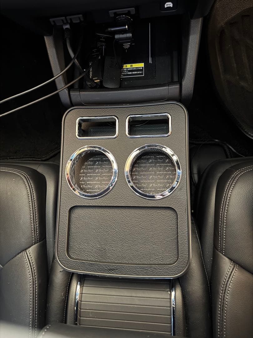 オデッセイ RC フロント用 センターテーブル レザーブラック スリーピース