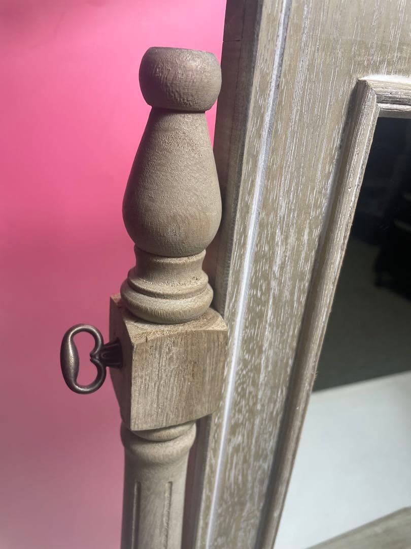 鏡　ヨーロッパ風　美容院　大型置き型鏡