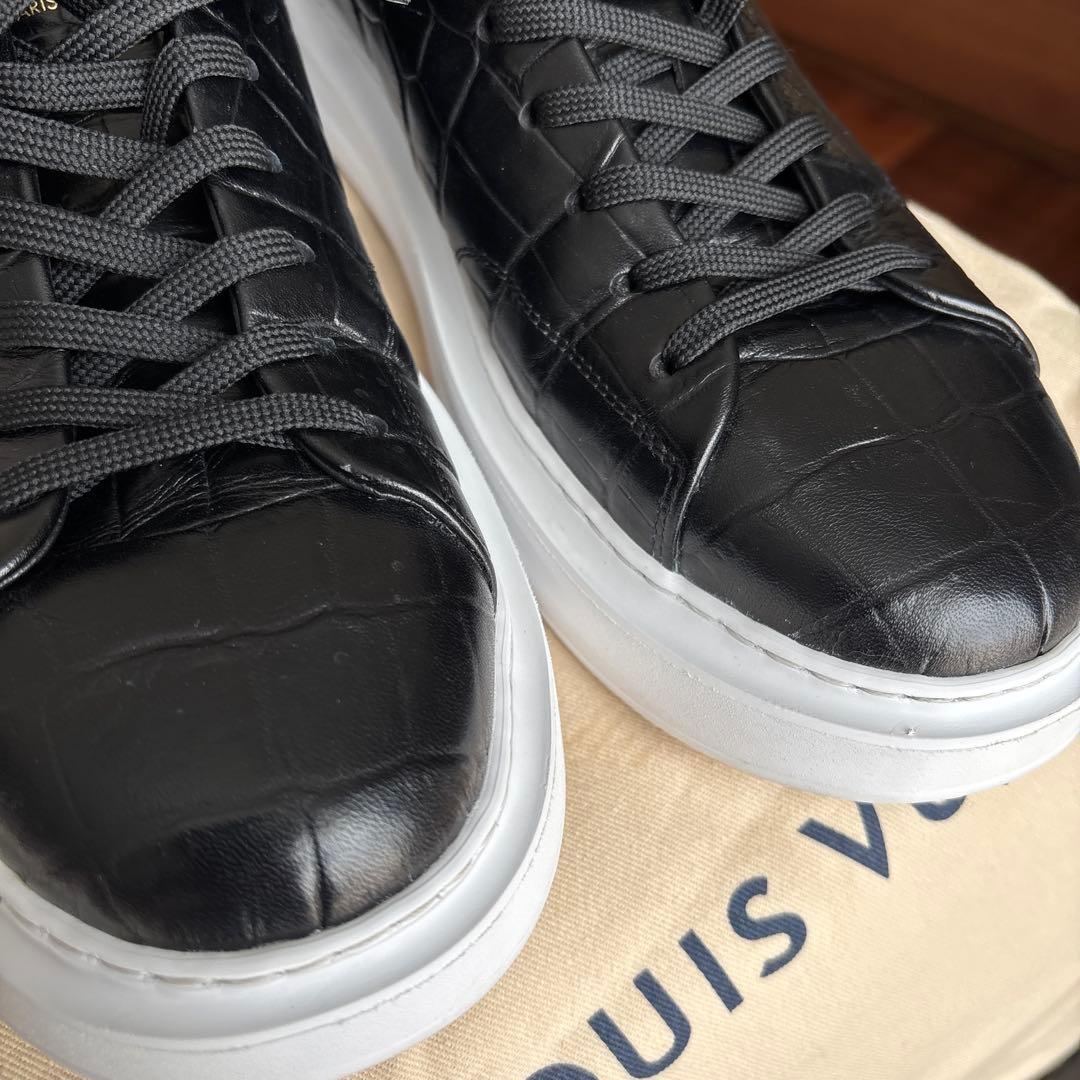 RO　Louis Vuitton ブラック スニーカー