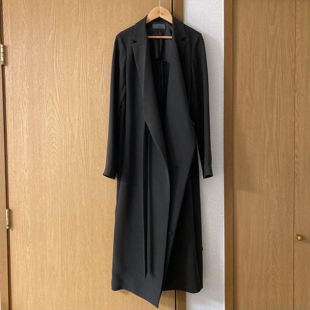 uncrave ダブルクロスワンピースコート