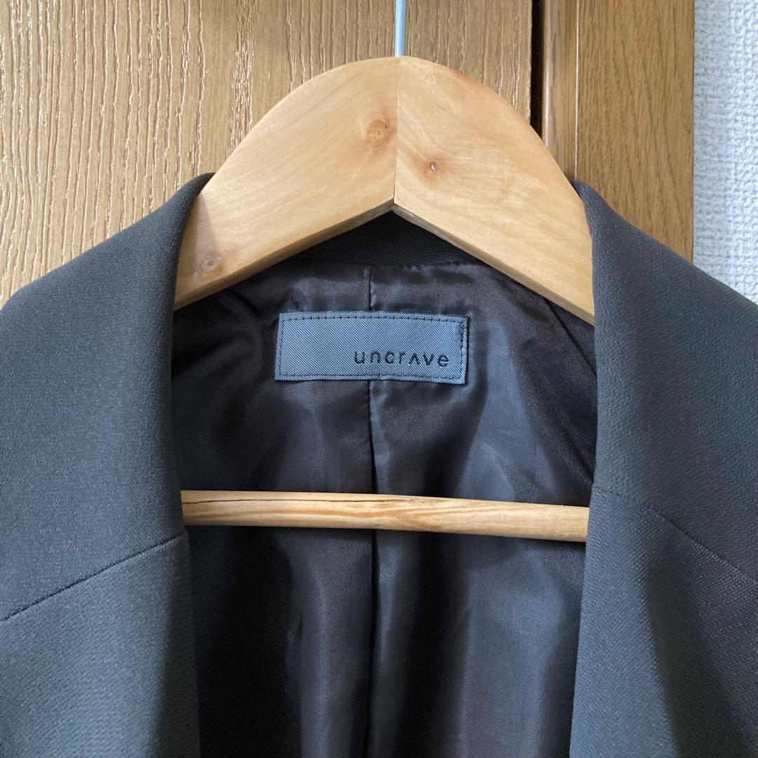 uncrave ダブルクロスワンピースコート