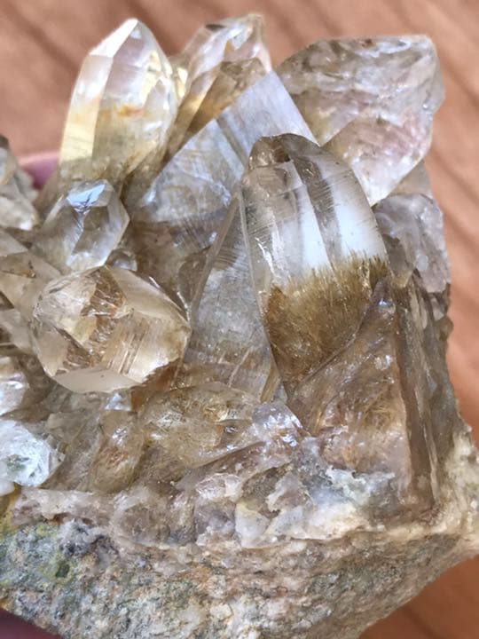 ガネーシュヒマール　クラスター　水晶