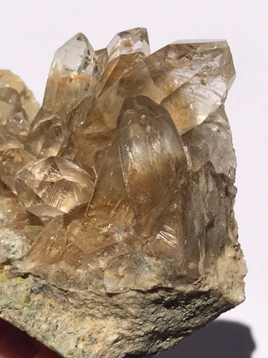 ガネーシュヒマール　クラスター　水晶