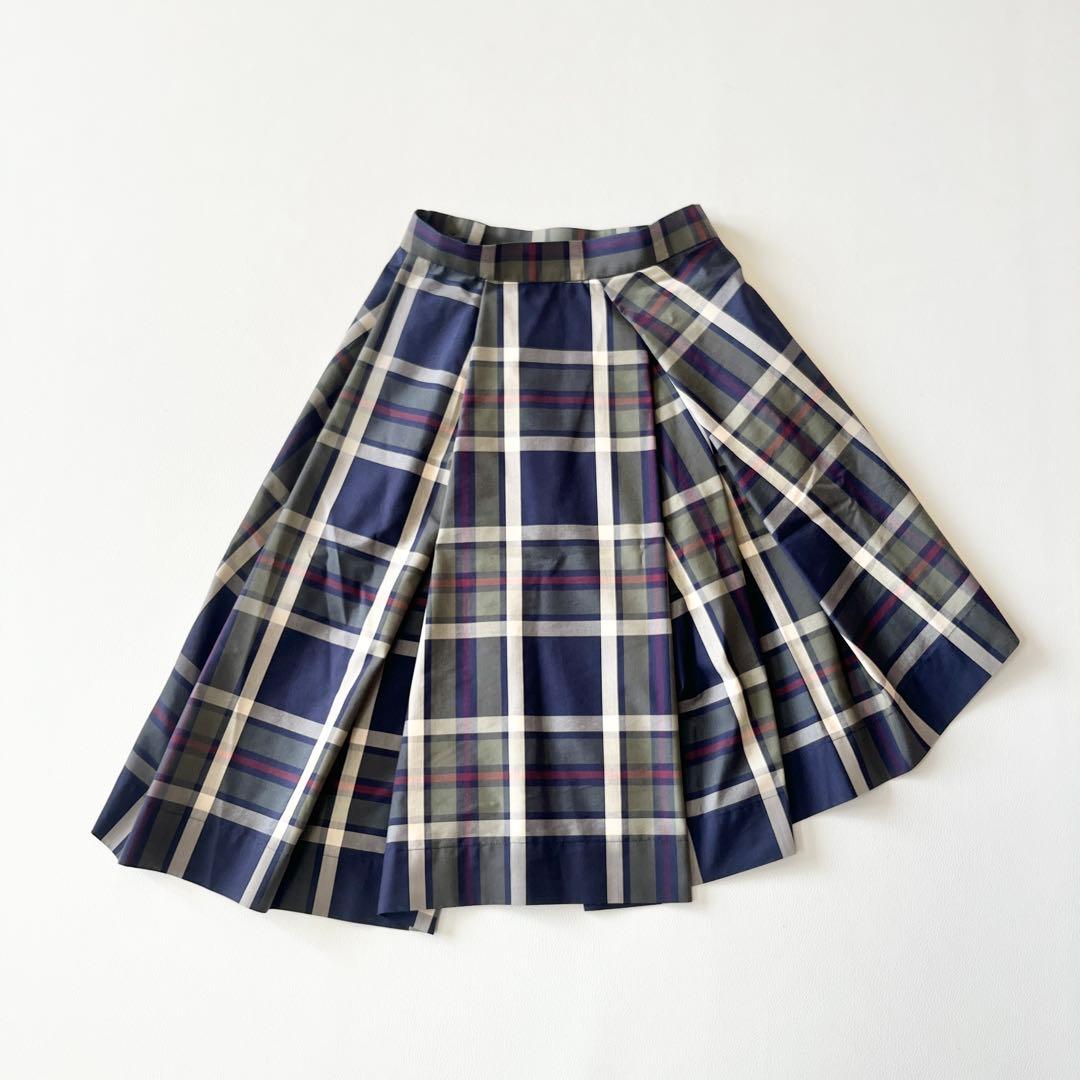 ▼美品✨ヴィヴィアンウエストウッド【1】変形スカート タータンチェック オーブ