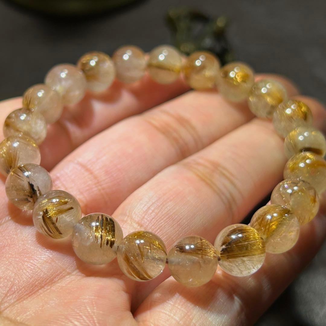 ☆ちゅら様キャッツアイ　タイガー タイチン　ルチル ブレス　福徳弁天宝珠⑤！勝運