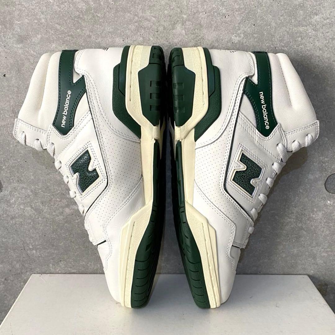 【新品】NEW BALANCE エメレオンドレ BB650 白緑 US10.5