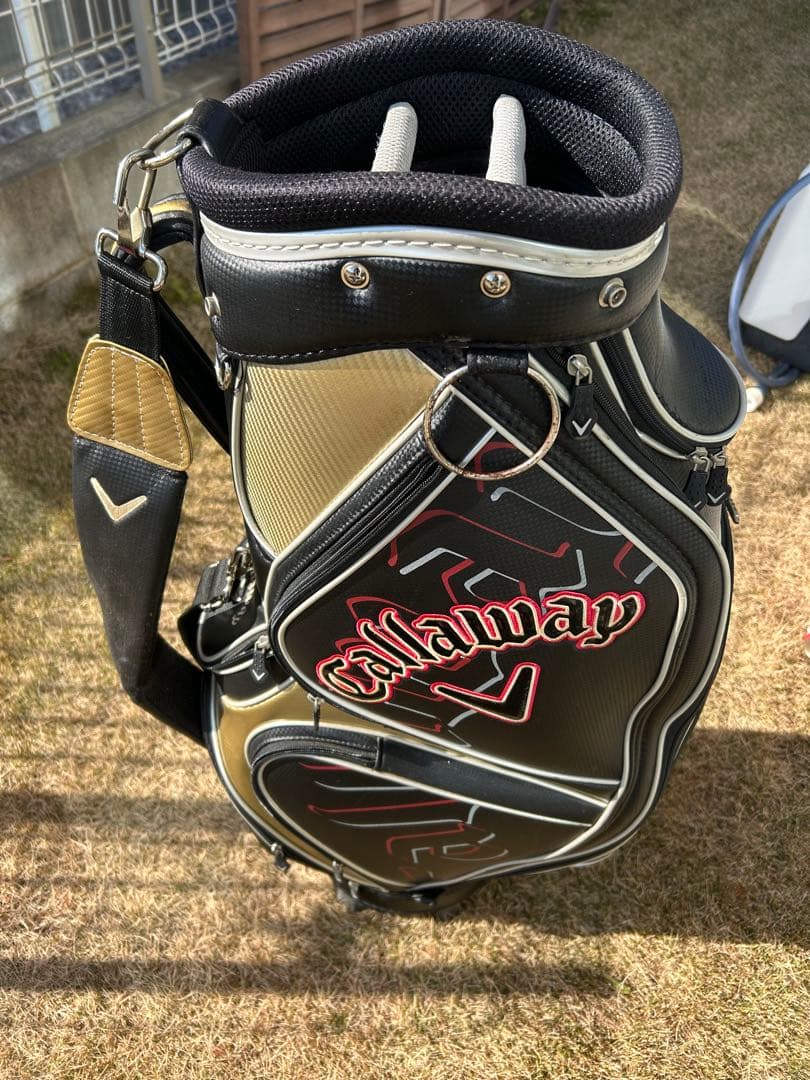 Callaway ゴルフキャディバッグ 黒/金　美品