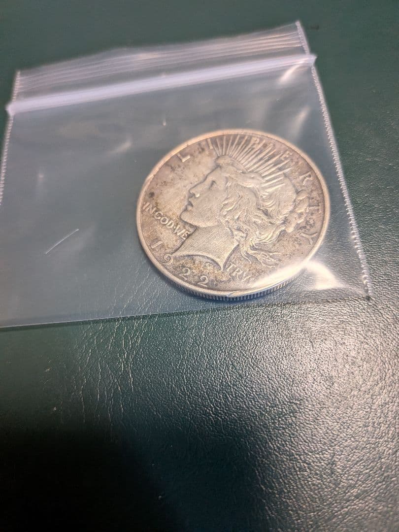 ピース1ドル銀貨1922年!!!
