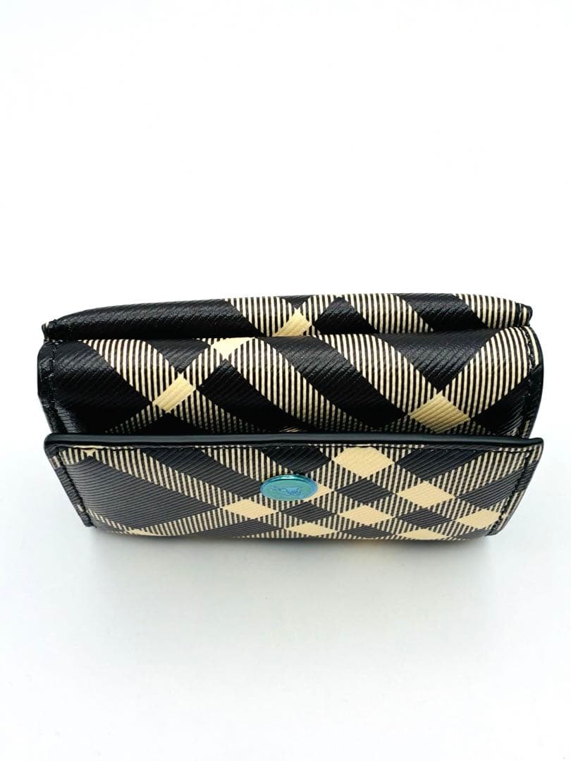 新品未使用　BURBERRY チェック柄 三つ折り財布