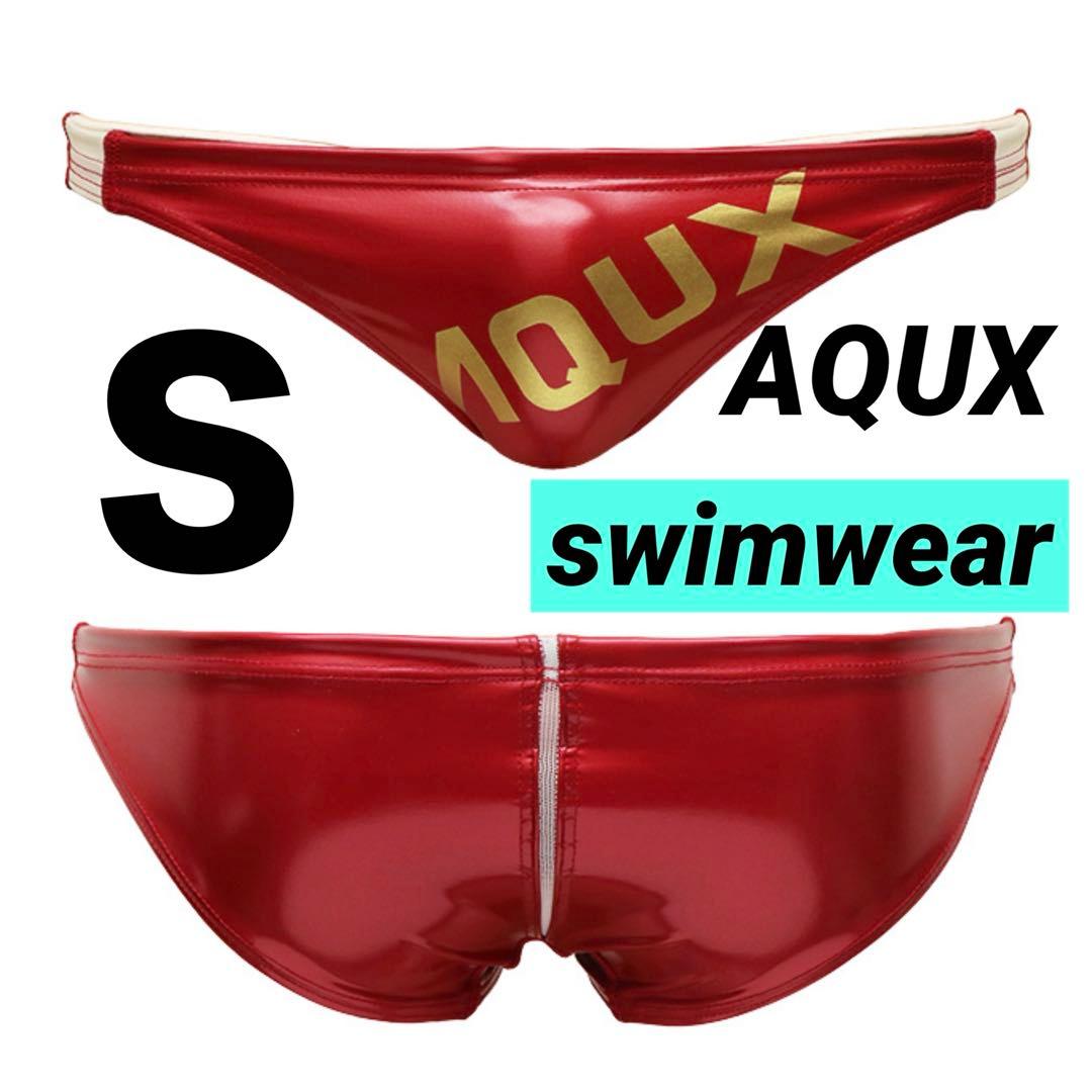 AQUX/アックス Groovy Guy スイムウェア/競パン(S)レッド