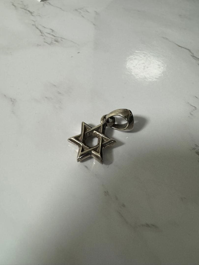 クロムハーツ　スターオブダビデチャーム　スモール