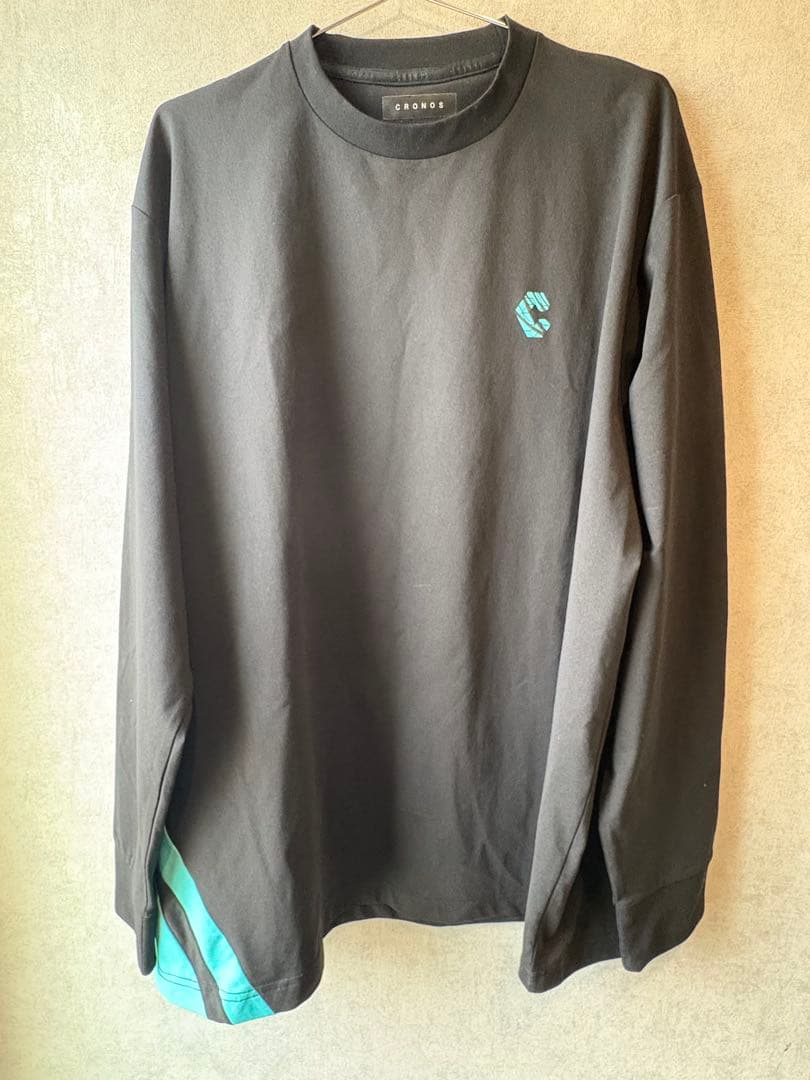 クロノス　ロングTシャツ　青