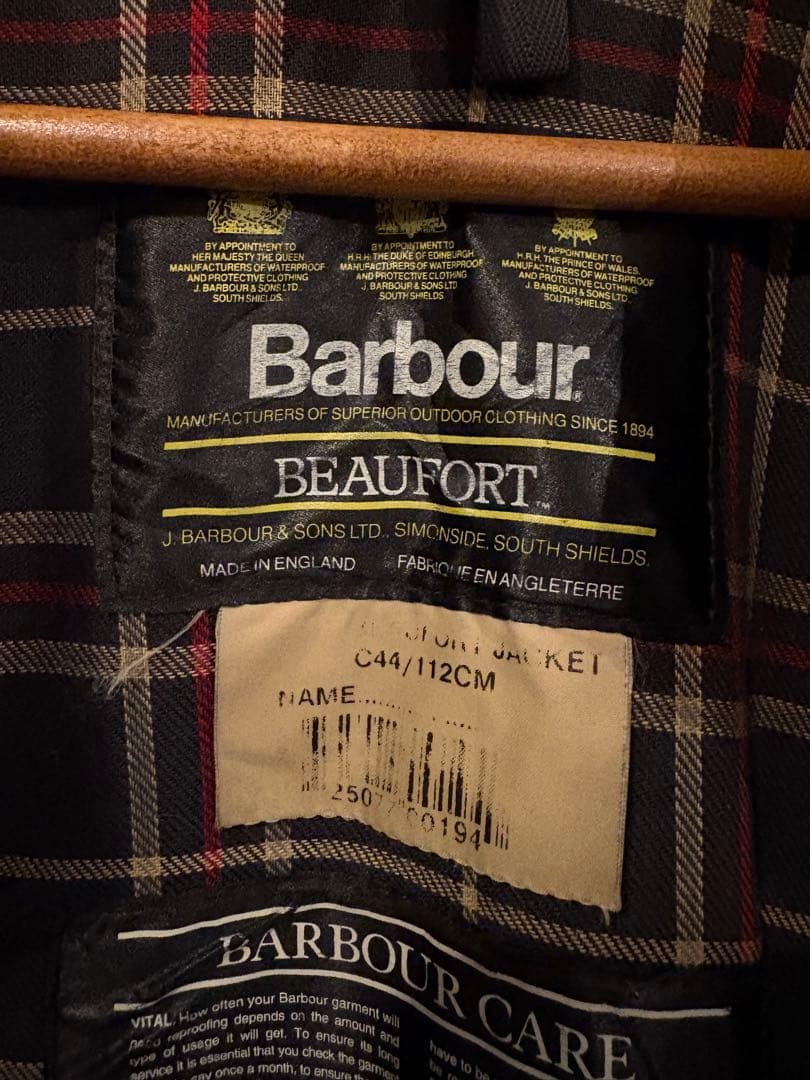 ジャケット・アウター 90's Barbour BEAUFORT
