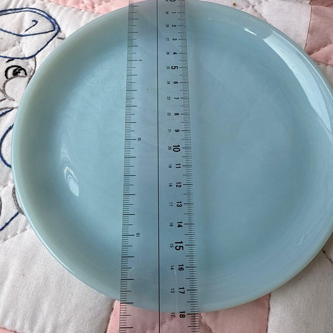 ファイヤーキングfirekingターコイズプレートデザートボウルスープボウル