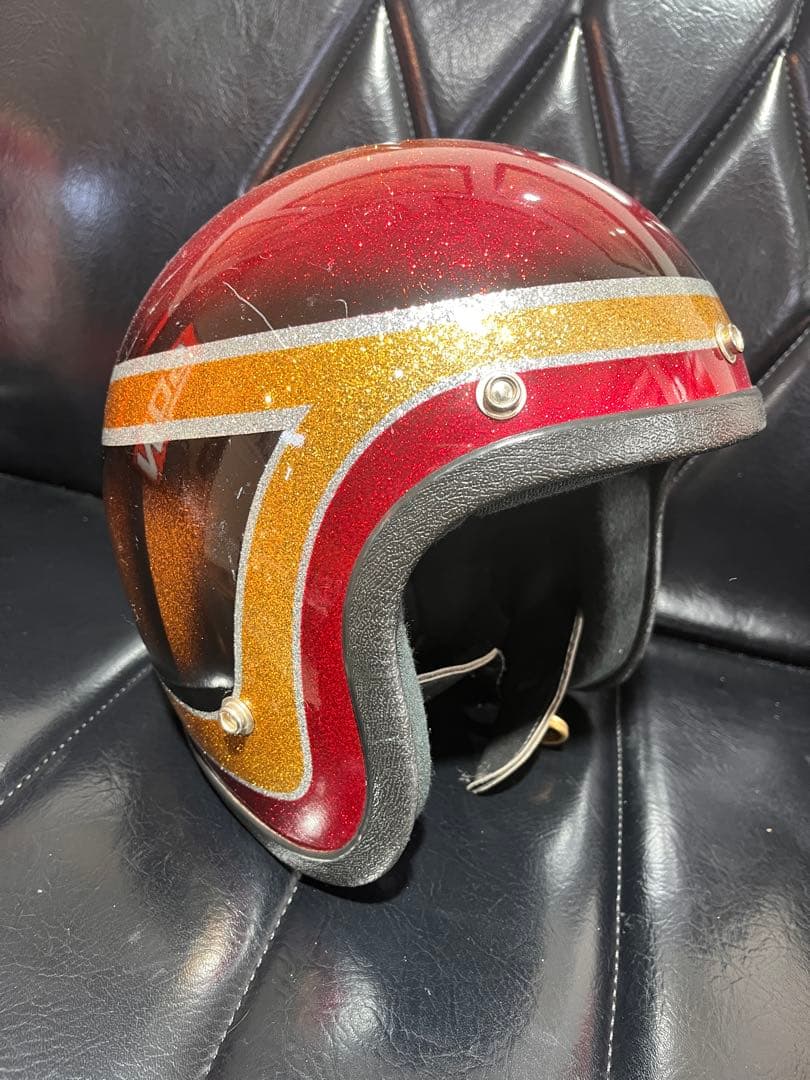 きんさん専用ビンテージヘルメットグリッター