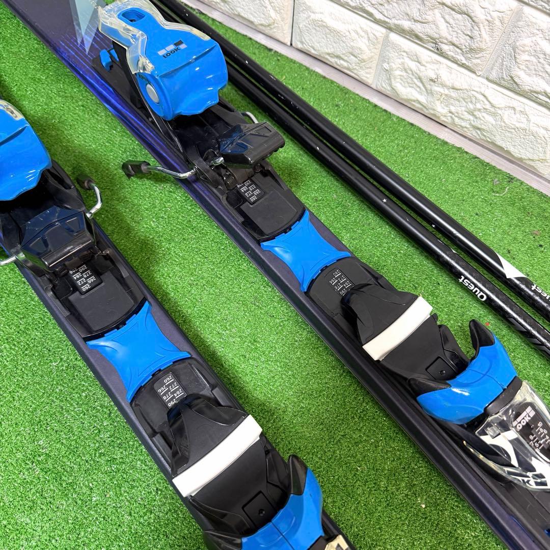 美品　Hart Quest スキー　150 ステッキ付　すぐ使用　オールラウンド