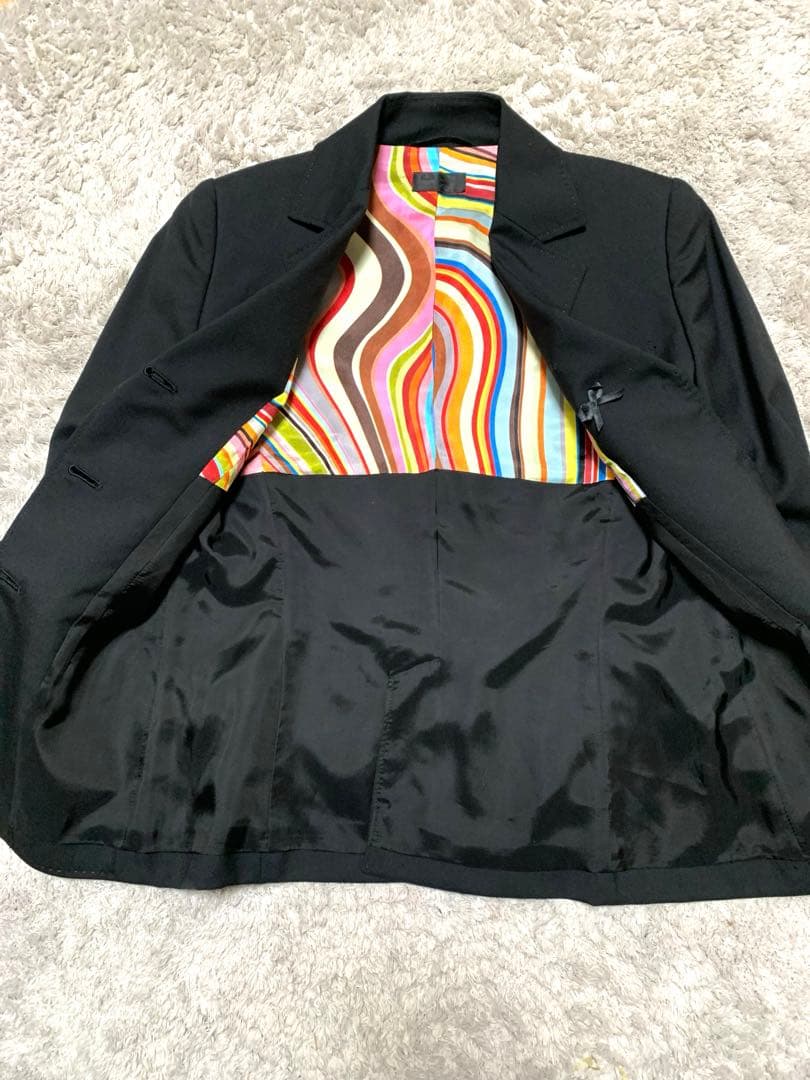 美品ｐａｕｌ　ｓｍiｔｈ　ポールスミス　パンツスーツ　38サイズ(Ｍ) ブラック