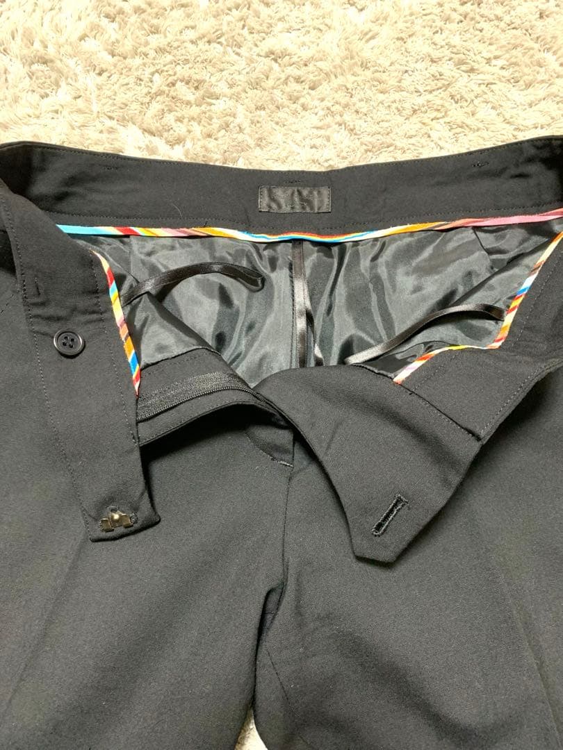 美品ｐａｕｌ　ｓｍiｔｈ　ポールスミス　パンツスーツ　38サイズ(Ｍ) ブラック