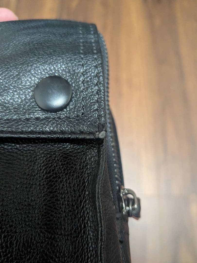 未使用品　1箇所剥がれあり　porter ポーター　レザー　ミニポーチ