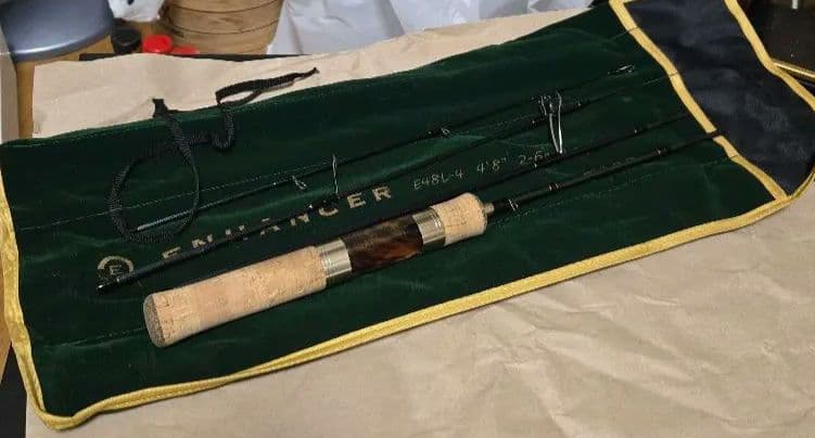 中古　ENHANCER トラウトロッド 48L-4 4'8\