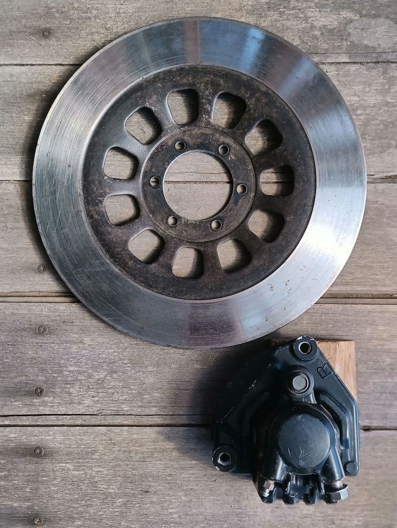 SR400 500 初期型 純正ブレーキローターのみ