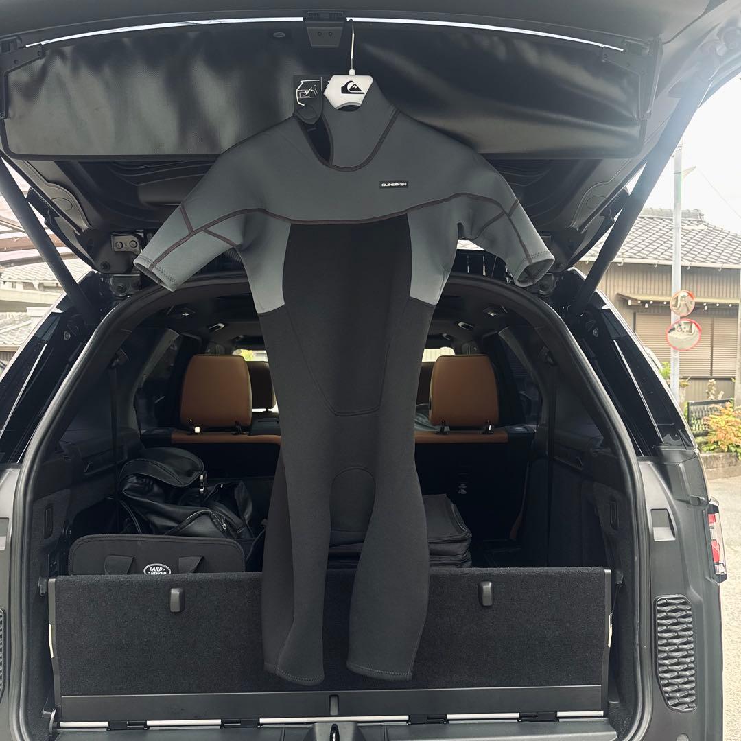 美品 クイックシルバー スプリング ウェットスーツ M サーフィン ハンガー付き