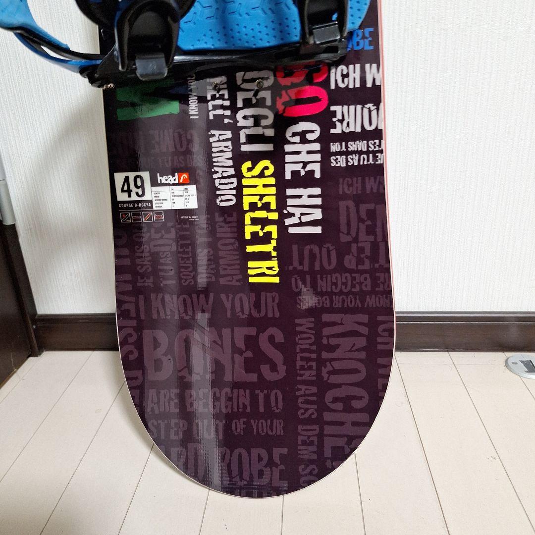 スノーボードセット　ヘッドコース149センチ　キスマークアンリミットL