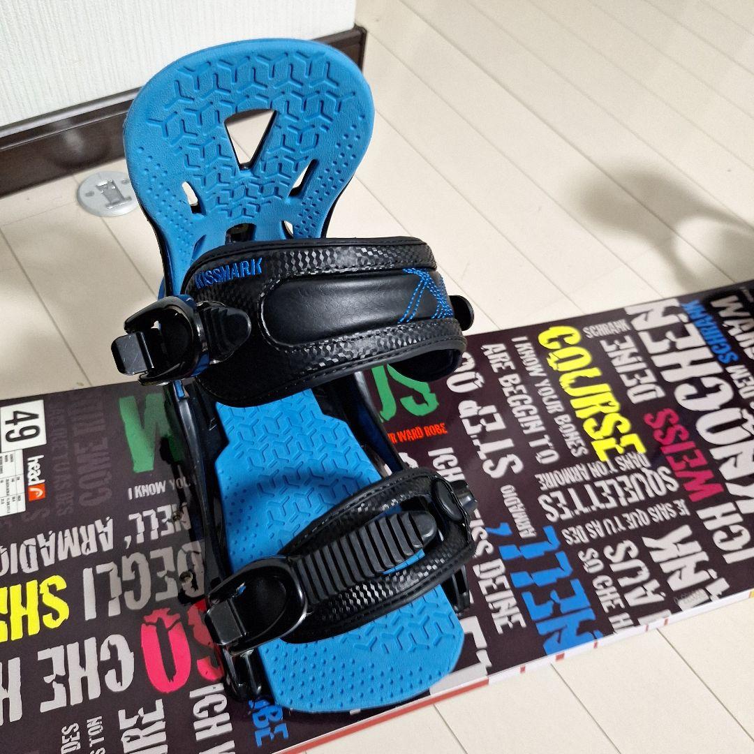 スノーボードセット　ヘッドコース149センチ　キスマークアンリミットL