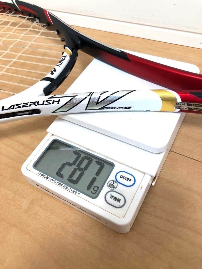 【美品】ヨネックス YONEX レーザーラッシュ7vソフトテニスラケット