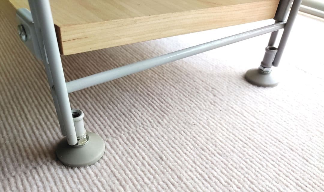 【最終値下げ】 無印良品 スチールユニットシェルフ ♪キャスター付き♪