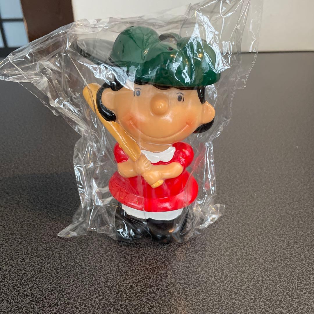 スヌーピー 貯金箱 ソフビ