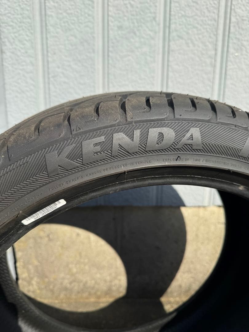 2本 KENDA KR20 235/40R18 2024年製 バリ溝
